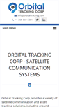 Mobile Screenshot of orbitaltracking.com